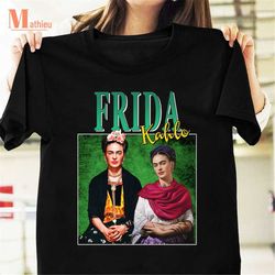 Frida Kahlo Homage T-Shirt, Feminist Shirt, Painter Shirt, Frida Kahlo Shirt
