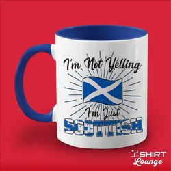 scottish mug, scotland coffee cup, funny scot gift, present for scottish husband, wife, family, tea mug, scotland flag,
