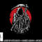 The Grim Reaper Skeleton Skull Death Scythe Grunge Horror png, sublimation copy.jpg