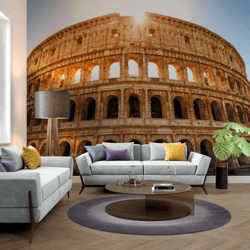 wall mural colosseum amphitheater - self-adhesive