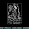 The Hermit Tarot Card Gothic Halloween Grim Reaper Occult png, sublimation copy.jpg
