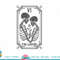 The Lovers Tarot Card Occult Goth Halloween Gothic png, sublimation copy.jpg