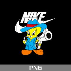 tweety nike png, tweety swoosh png, nike logo png, tweety png digital file