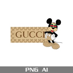 mickey gucci logo png, gucci brand logo png, disney gucci png, gucci logo png, ai digital file
