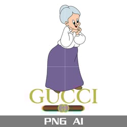 granny gucci png, granny png, gucci brand logo png, disney logo png, ai digital file