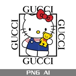 hello kitty gucci png, gucci logo png, hello kitty png, gucci brand logo png, ai digital file