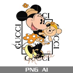 minie gucci logo png, gucci brand logo png, minnie mouse png, disney gucci png, ai digital file