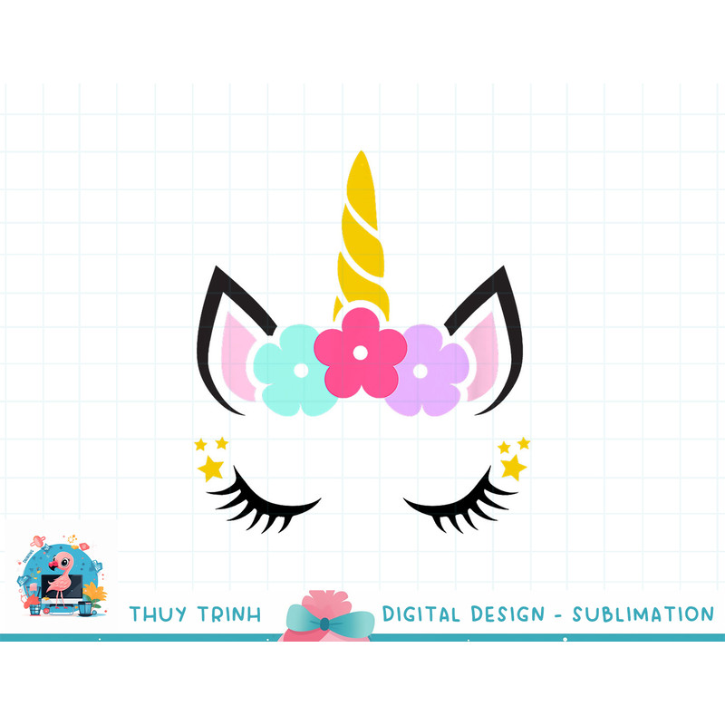 Unicorn Face Birthday png, sublimation copy.jpg
