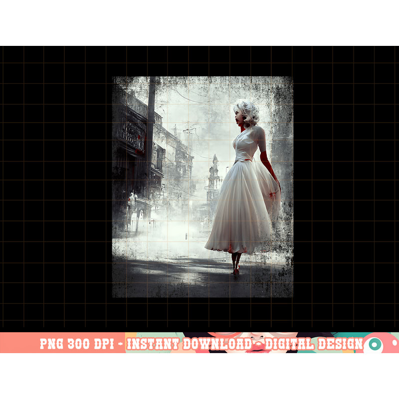 Vampire Marylin Vintage Horror Halloween Art Retro Movies png, sublimation copy.jpg