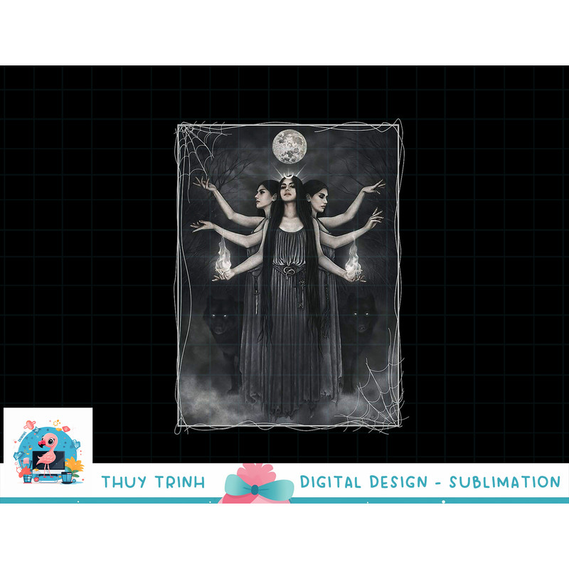 Vintage Cottagecore Aesthetic Witches werewolves Moon Witchy png, sublimation copy.jpg