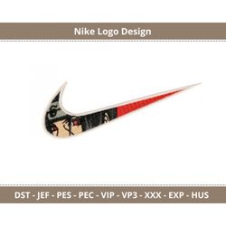 naruto uzumaki nike logo embroidery design - machine embroidery pattern - instant download machine embroidery patterns &