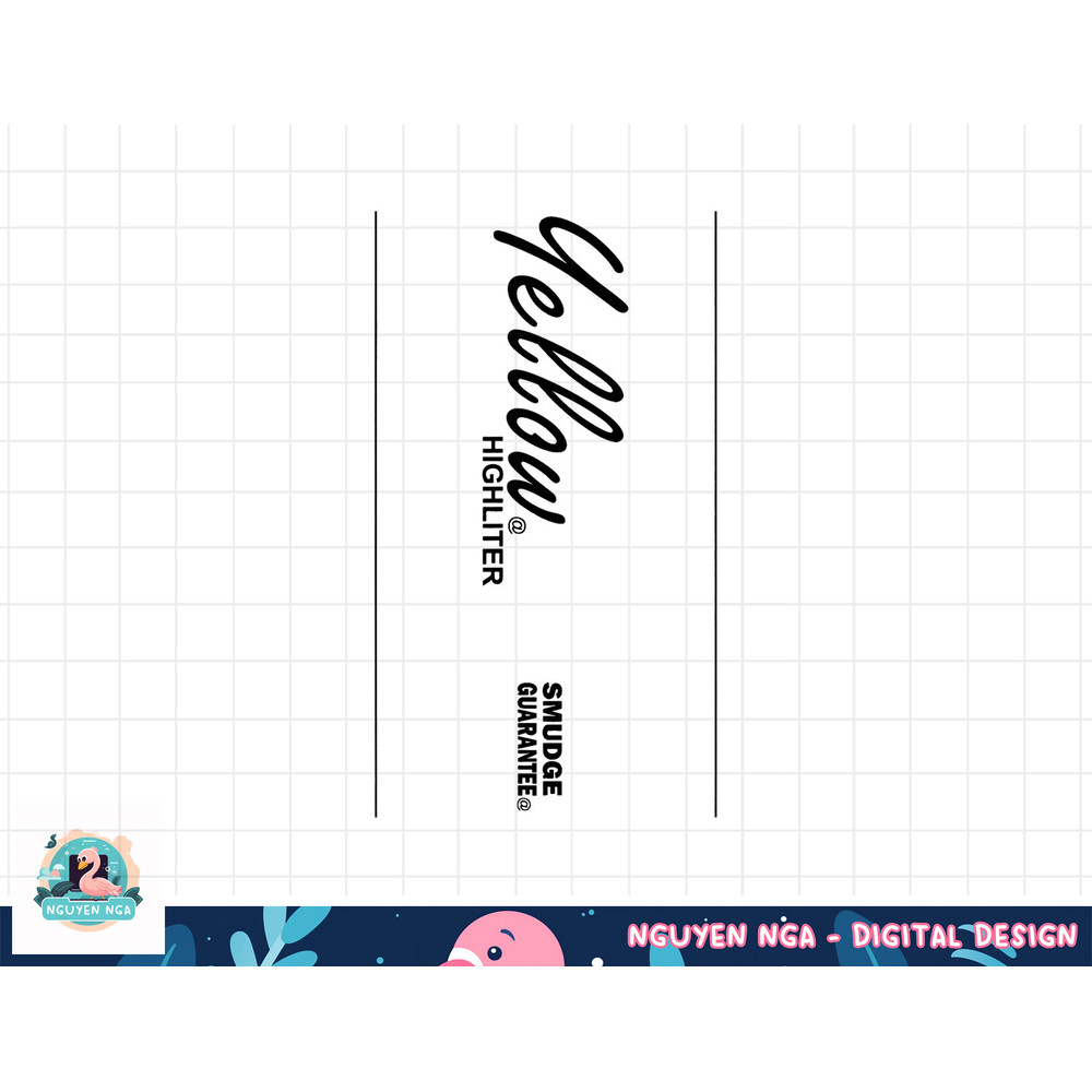 Yellow Highlighter Style Halloween Costume png, sublimation copy.jpg