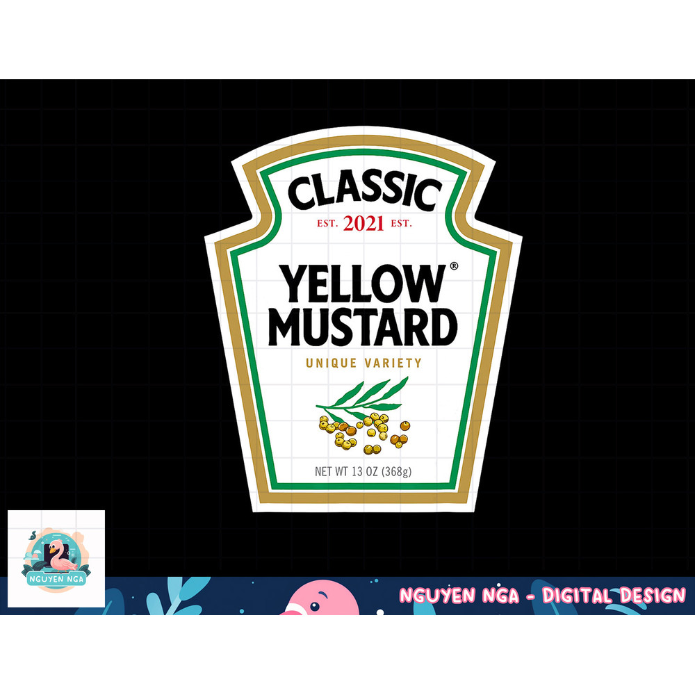 Yellow Mustard DIY Halloween Costume Matching Group Mustard png, sublimation copy.jpg