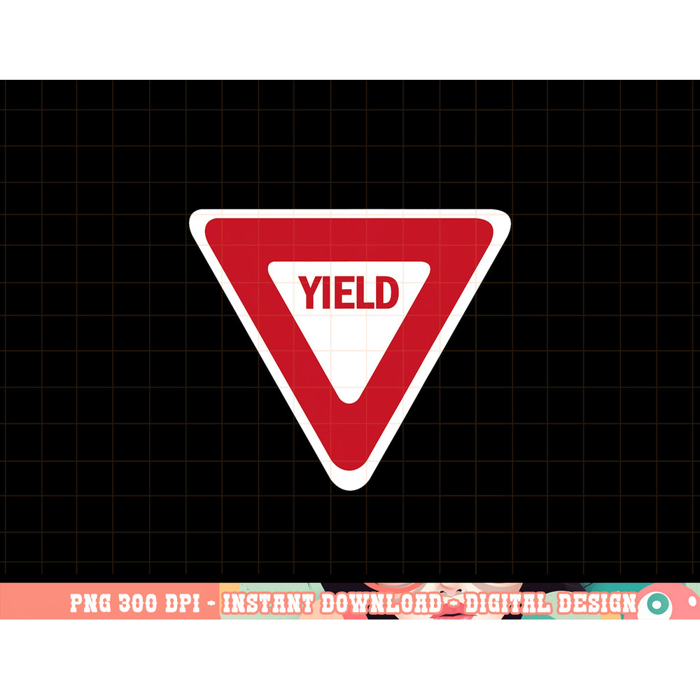 Yield Street Traffic Road Safety Sign Halloween Gift png, sublimation copy.jpg