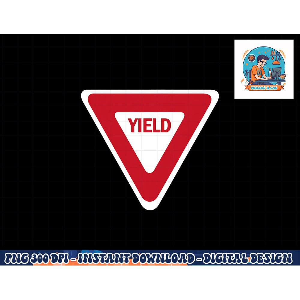 Yield Street Traffic Road Safety Sign Halloween Gift png, sublimation copy.jpg