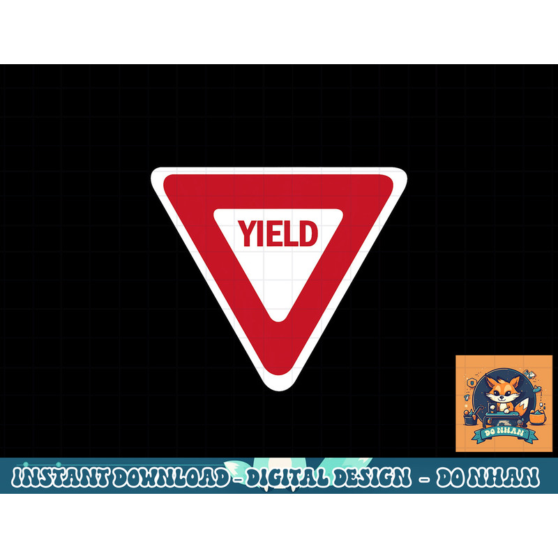 Yield Street Traffic Road Safety Sign Halloween Gift png, sublimation copy.jpg