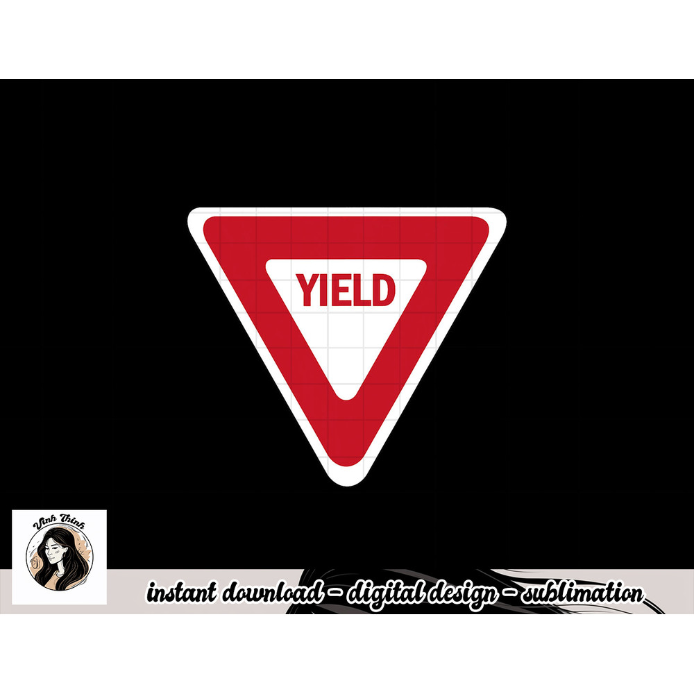 Yield Street Traffic Road Safety Sign Halloween Gift png, sublimation copy.jpg