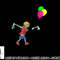 Zombie Birthday Balloon Cute Zombie Halloween png, sublimation copy.jpg