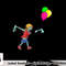 Zombie Birthday Balloon Cute Zombie Halloween png, sublimation copy.jpg