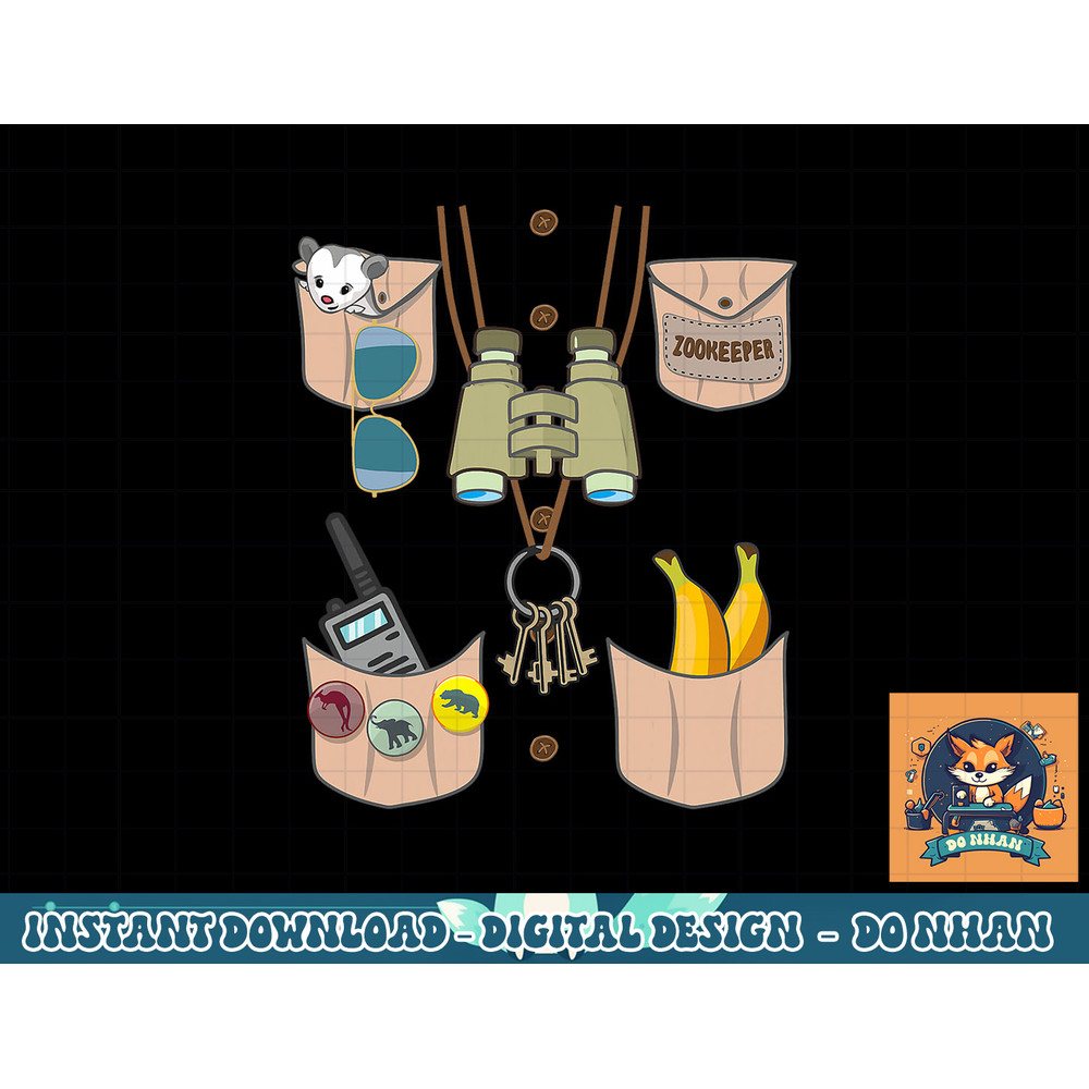 Zoo Keeper Costume Funny Halloween Boys Girls Zookeeper png, sublimation copy.jpg