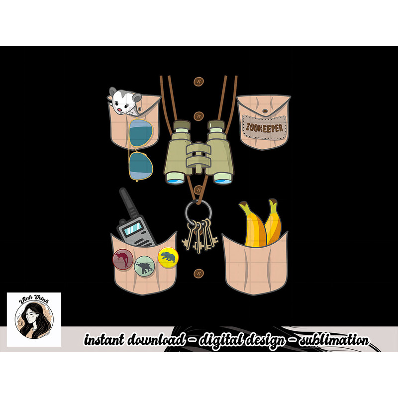 Zoo Keeper Costume Funny Halloween Boys Girls Zookeeper png, sublimation copy.jpg