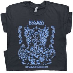 dia de los muertos shirt sugar skull graphic tee day of the dead shirts mexican halloween skeleton shirt cerveza shirt e