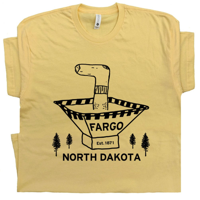 Fargo T Shirt Wood Chipper Funny Movie Quote Tee big lebowski Cool Retro Vintage Cult Film Tshirt Witty Hilarious T Shirt for Mens Womens - 1.jpg