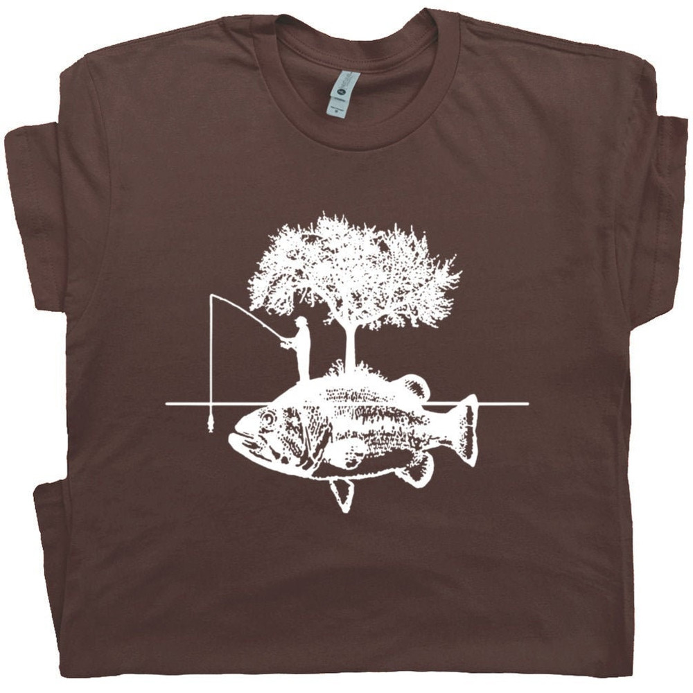 Fishing T Shirt Fisherman Shirts Cool Funny Fishing Graphic Tees Gift For Mens Womens Kids Hilarious Witty Bass Fishing Saying Fly Humor Tee - 1.jpg