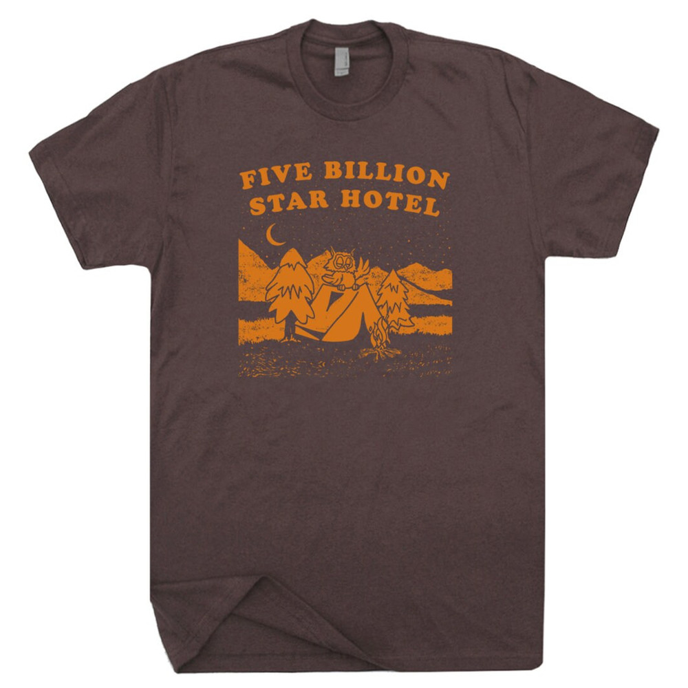 Funny Camping T Shirt Five Billion Star Hotel Camp Shirts Smokey The Mountains Bear Tee For Men Women Kids Hiking Hiker Smoky National Park - 2.jpg