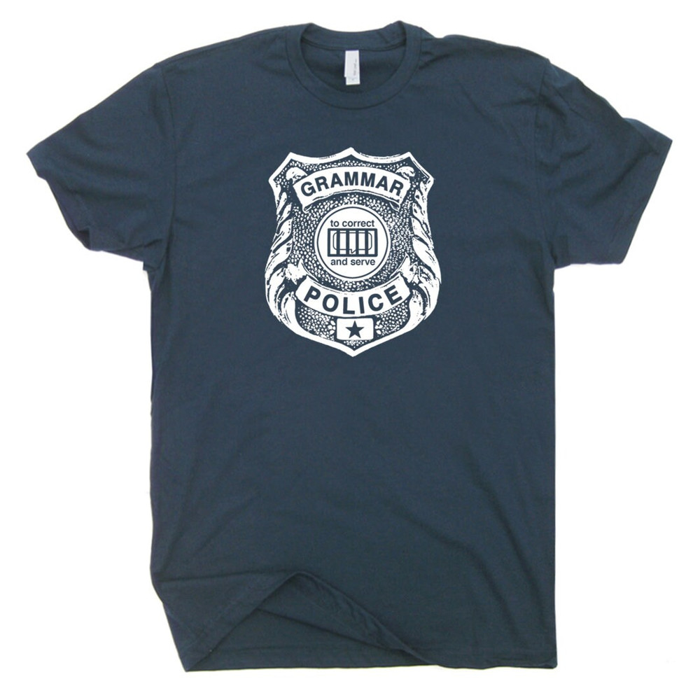 Grammar Police T Shirt Book T Shirts Reading T Shirt Literary T Shirt Geek Tee For English Teacher Nerd Shirts Mens Womens kids Tees - 2.jpg
