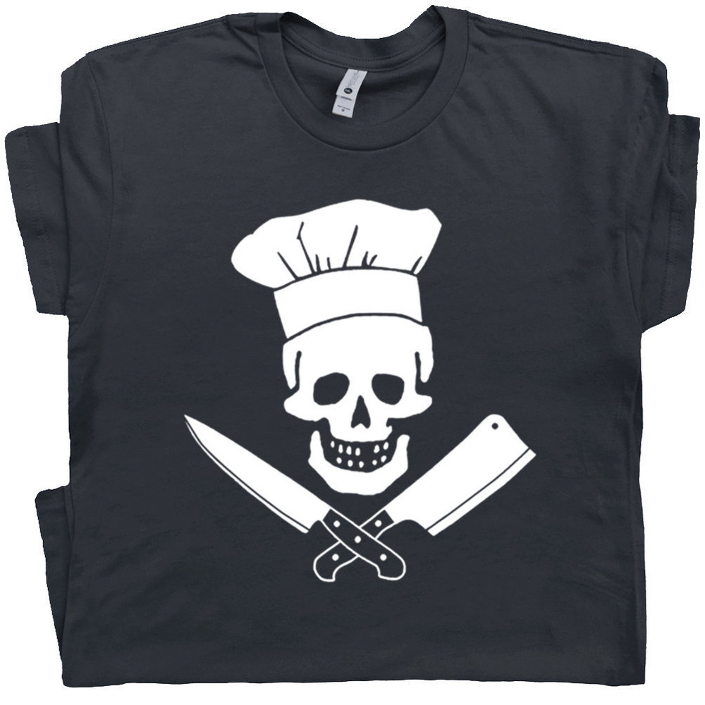 Head Chef T Shirt Chef Skull Shirt Rose Apothecary T Shirt For Men Women Kids Funny Cooking tShirt Bbq Butcher Shop Gift For Chef Tee - 1.jpg
