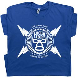 lucha libre t shirt luchador mask tee mexican wrestling cool tijuana mexico the hangover movie fight club vintage tshirt