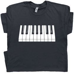 piano t shirt piano keys shirt cool keyboard tee keytar beethoven shirt mozart band gift for pianist mens womens kids te