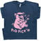 Pig Playing Banjo Shirt Bluegrass T Shirt Pig Pickin Shirt BBQ Tee Shirt My Grass is Blue Vintage Country Music Band Shirt For Men Women - 1.jpg