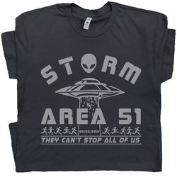 storm area 51 t shirt raid area 51 fun run tee funny alien ufo flying saucer for men women kids roswell cool abduction x