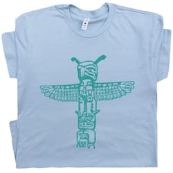 totem pole t shirt alaska t shirt vintage summer camp funtime counselor shirt mens womens kids graphic tiki bar hula gir