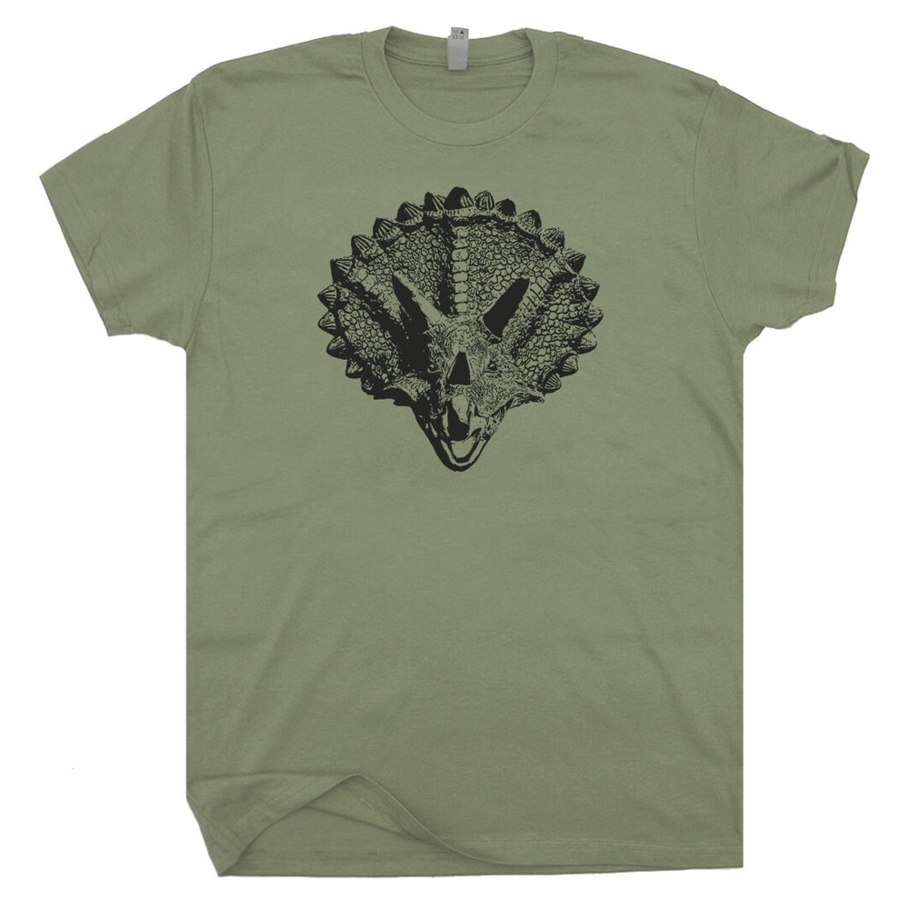 Triceratops T Shirt Cool Dinosaur T Shirt Jurassic Park Tee Dinosaur Shirt For Men Women Kids T Rex Vintage Animal Graphic T Shirts - 2.jpg