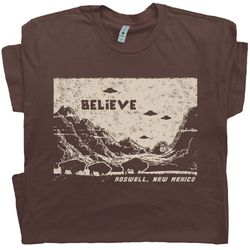 ufo t shirt flying saucer t shirt alien t shirt cool roswell new mexico tee x-files weird science geek storm area 51 men
