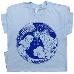 unicorn t shirt unicorn vs narwhal t shirt retro vintage tee cool unique witty mens womens kids tee loch ness monster su