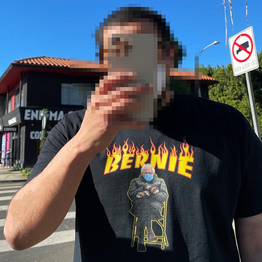 Bernie Sanders Mittens T-Shirt Sweatshirt Charity 2021 Inauguration - Feel the Bern funny shirt Bernie Sanders Thrashers shirt-UNISEX - 4.jpg