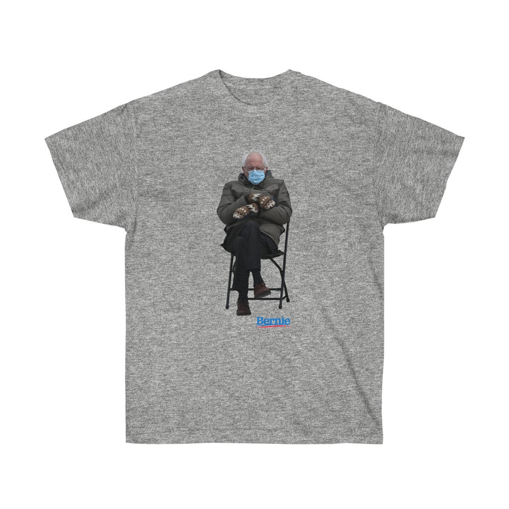 Bernie shirt meals on wheels Inauguration meme t shirt 2021 Chairman Sanders T-shirt Bernie Sanders meme funny shirt - UNISEX - 3.jpg