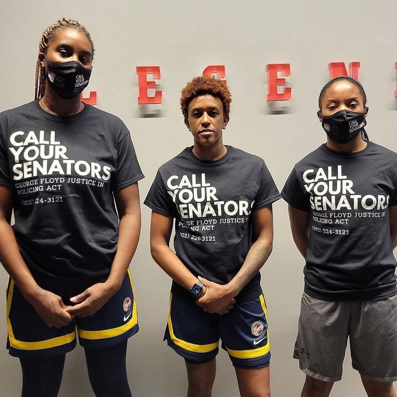 Call Your Senators George Floyd Justice In Policing Act T-shirt - Sue Bird WNBA shirt - LeBron James NBA shirt UNISEX - 2.jpg