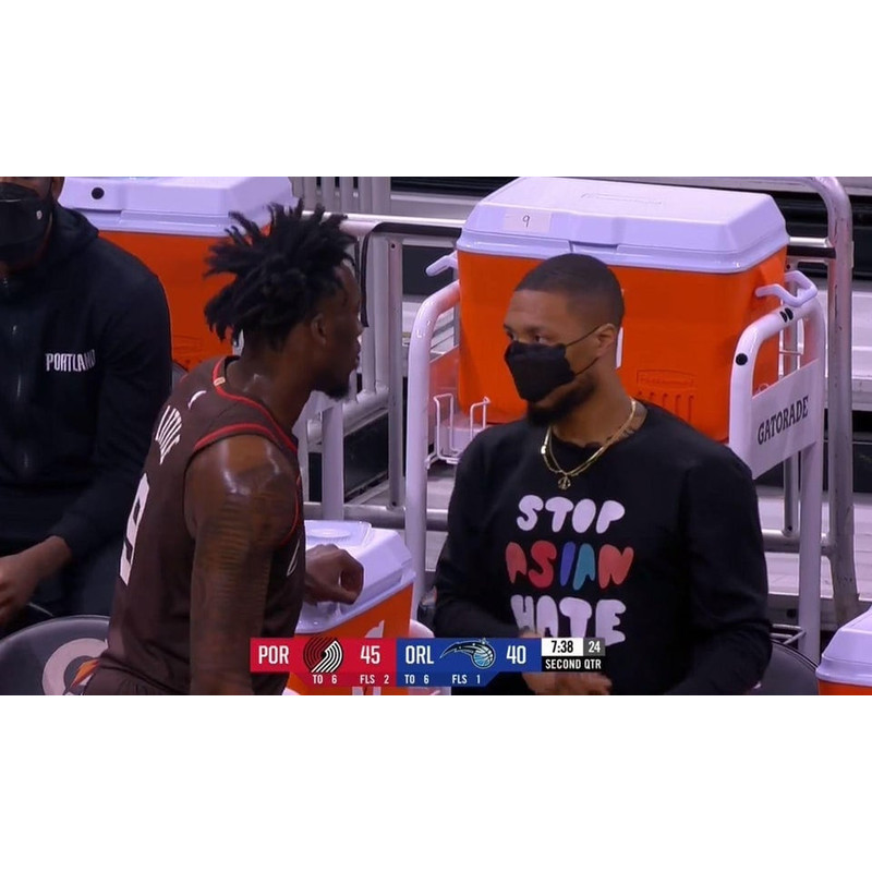 Damian Lillard Stop Asian Hate , #StopAsianHate Shirt, AAPI Support Shirt, End Hate Shirt, End Racism Shirt, Anti Asian Discrimination - 2.jpg