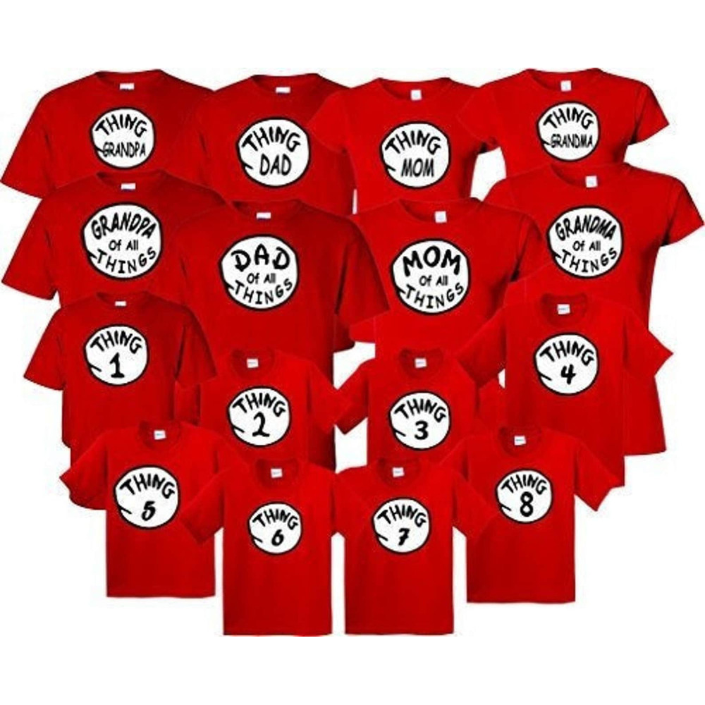 Dr seuss thing 1 thing 2 thing 3 customized Family Matching T-shirt, Christmas Family Shirt, Holiday Shirt, Christmas Gift Shirt - 1.jpg