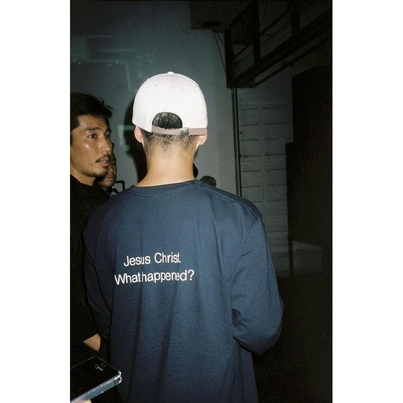 Jesus Christ What Happened  shirt  Oversized T-shirt  Aesthetic Shirt  Festival Outfit  Tumblr Clothing - UNISEX - 2.jpg