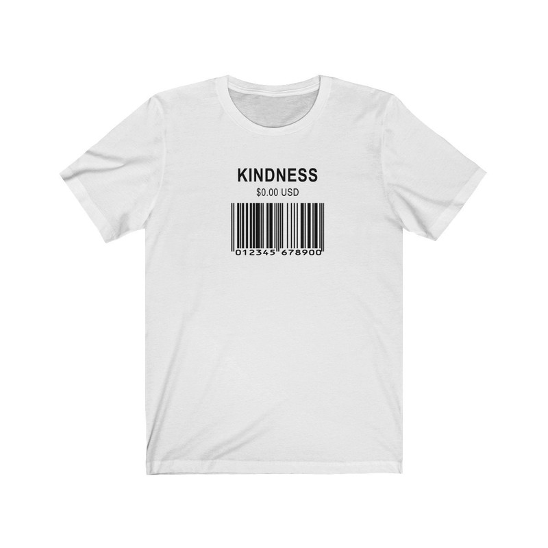 Kindness cost 000usd   Oversized T-shirt  Aesthetic Shirt  Festival Outfit  Art Hoe, 90s Shirt  Tumblr Sustainable Clothing - UNISEX - 2.jpg