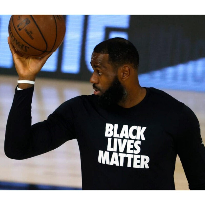 Lebron James Black Lives Matter T-Shirt - Long sleeve Short sleeve Shirt - UNISEX - 1.jpg