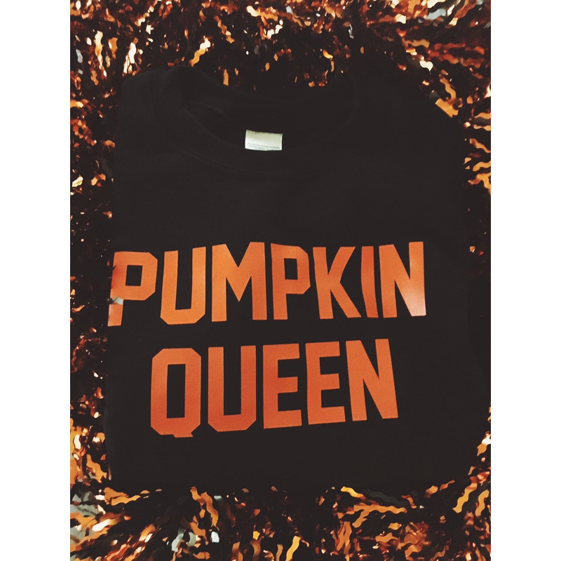 Pumpkin Queen - Pumpkin king, Couple Shirts, Cute His and Her Halloween, Matching Halloween, Halloween 2021, Sweatshirt, lovers Crewneck - 2.jpg