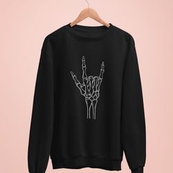 skeleton hand shirt , skeleton shirt, skeleton hand sweatshirt, skeleton long sleeve shirt, skeleton shirt women, hallow