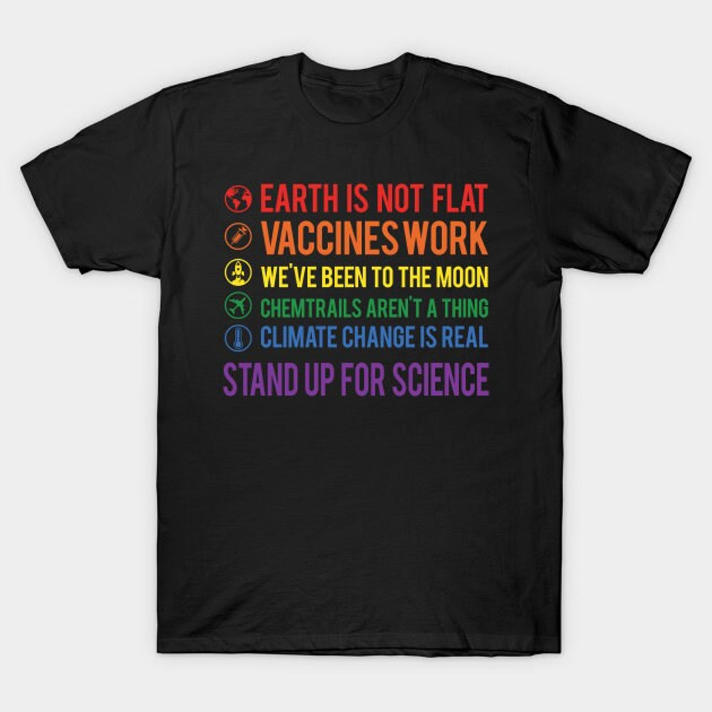 Stand Up For Science T-Shirt, Vaccinate Shirt, Vaccinated Tee, Pro Vaccines Shirt, Nurse Funny Shirt, Vaccines Saves Lives - Unisex - 2.jpg